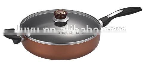 6pcs High quality pressed aluminum nonstick cooking set