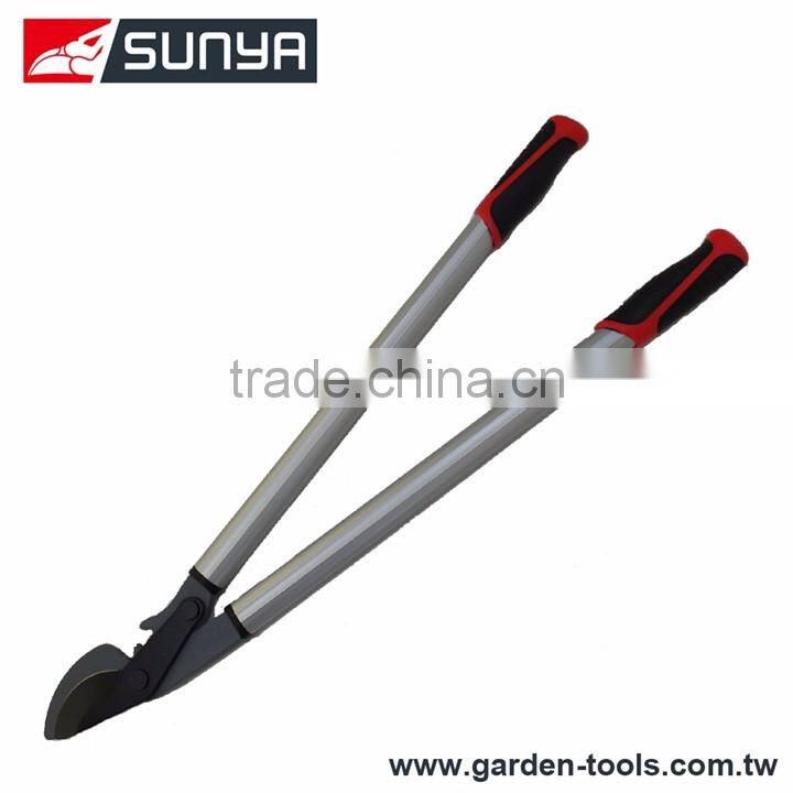 Heavy duty bypass gear lopping shears