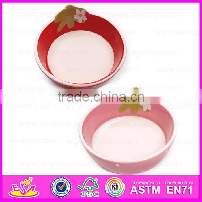 brand new wooden pet bowl with stand, lovely stainless pets bowl wood, hot sale wooden feed bowl with stand W06F015