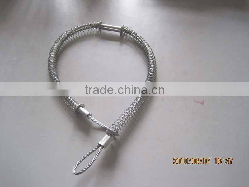 Whip check safety cable