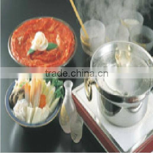 Shabu Shabu Pot for Induction Cooker with Holed Lid Utensils for Induction