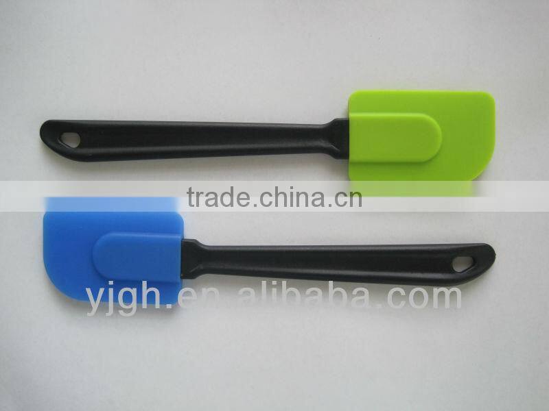 Nylon handle silicone spatula set
