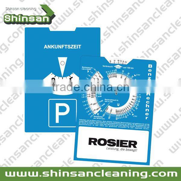 2017 paper parking disc,parking disc clock,parking disc
