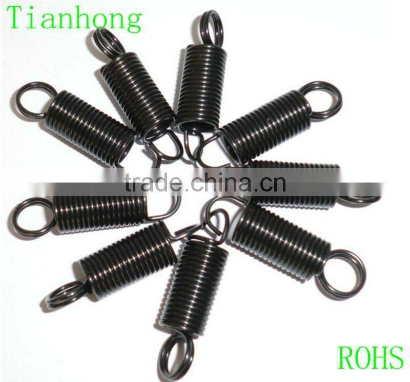 Precise industrial extension springs with different shape of hooks