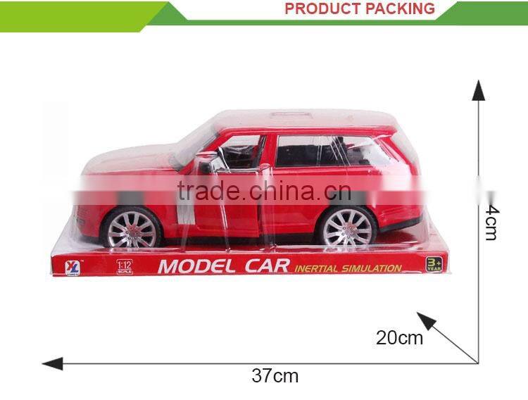 Hot sale 1:12 friction inertia open door diecast miniature model car