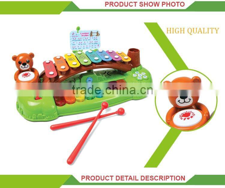 Intelligence musical instrument cartoon xylophone