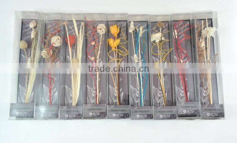 Fashion Sola Flower + Color Reed Stick Gift Set For Aroma Diffuser
