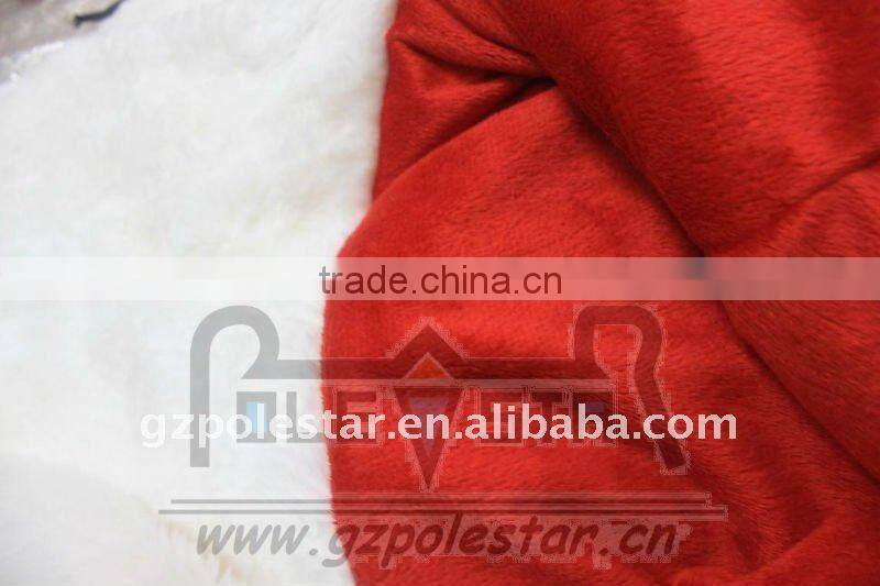 Christmas santa claus costume high quality fur