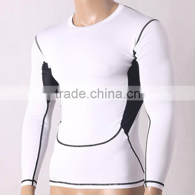 Unbranded private label compression under top fitness wear men clothing