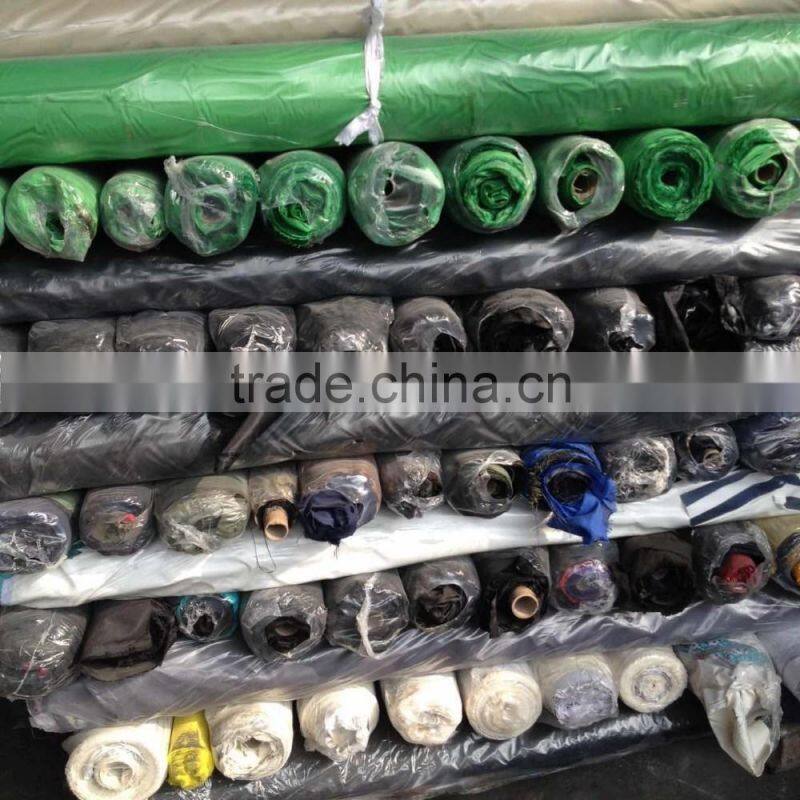 polyester oxford fabric with pvc coating stock lots