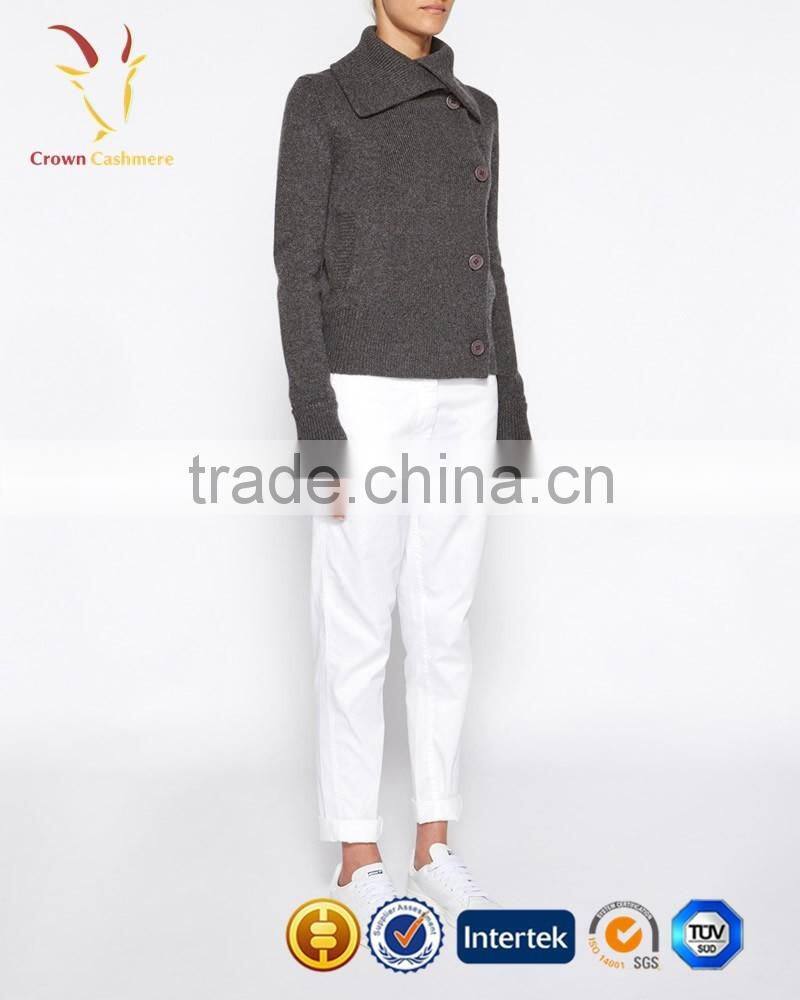 Womens Thicken Warm Cashmere Knitted Coat Winter