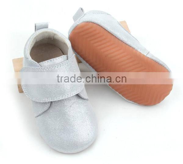 Hot sale breathable fashion kid leather sports shoes
