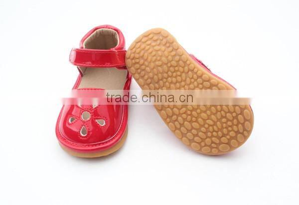 2017 Spring and Summer Children Shoes Silver Glitter Squeaky Shoes