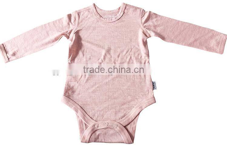 BW9 Long Sleeve Baby Wool Merino Underwear