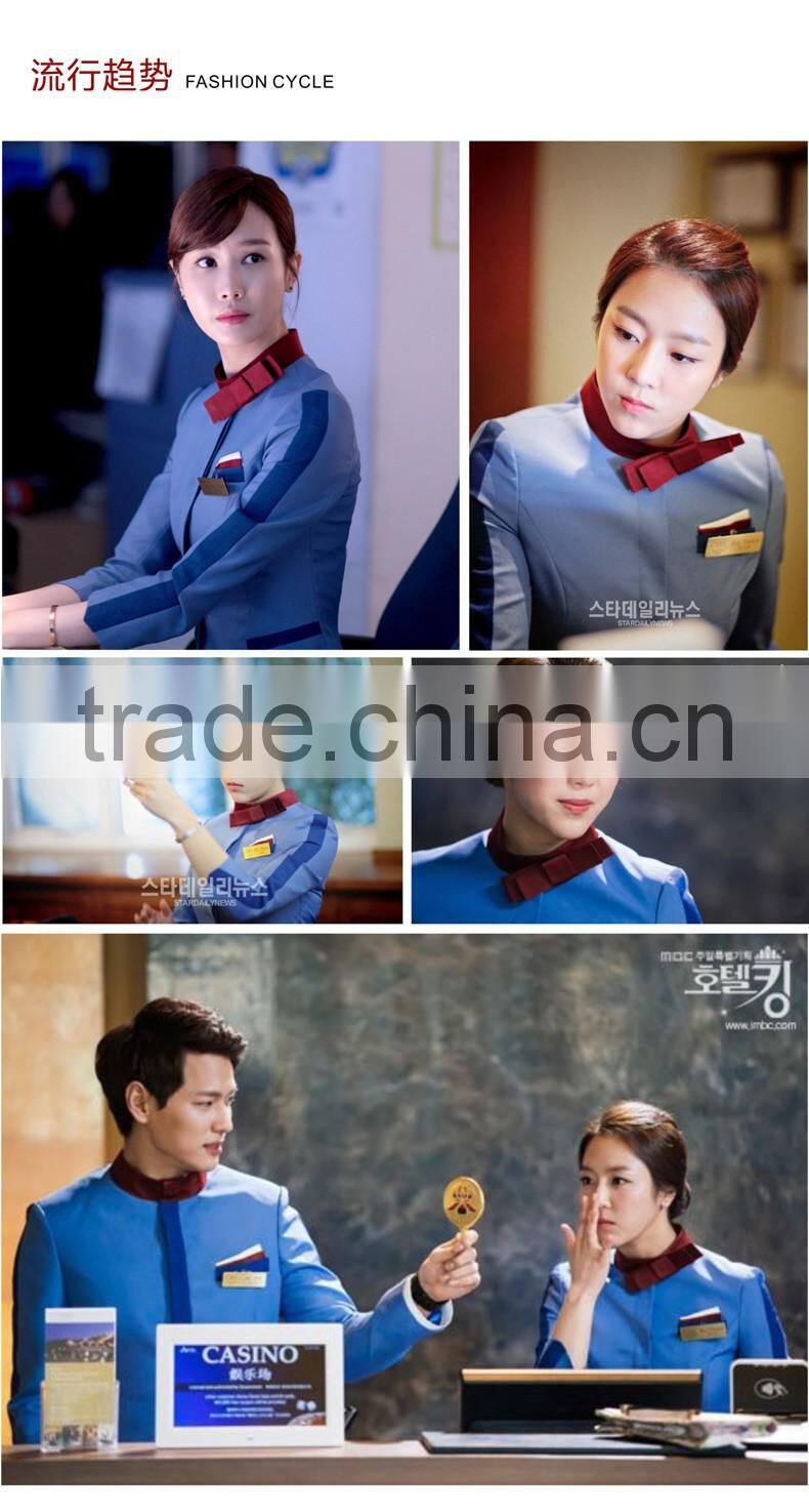 Airhostess hotel waitress staff uniforms hotel manager uinform for waitress