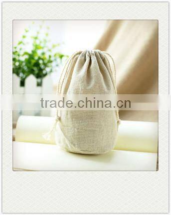 Wholesale Jute Cotton Small Drawstring Bags