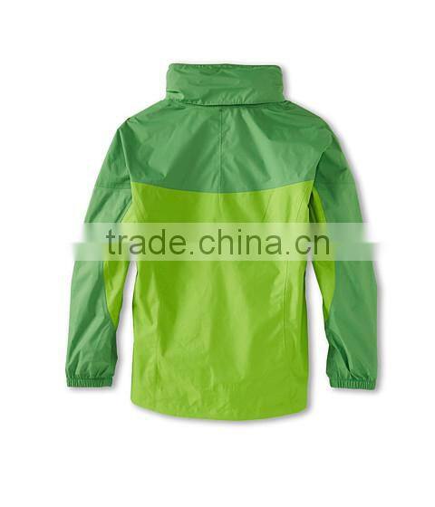 Wholesale kids polyester waterproof raincoat with hood
