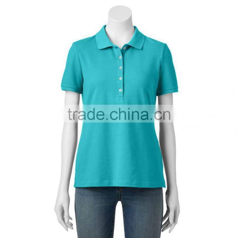 china wholesale women bulk blank polo t-shirt