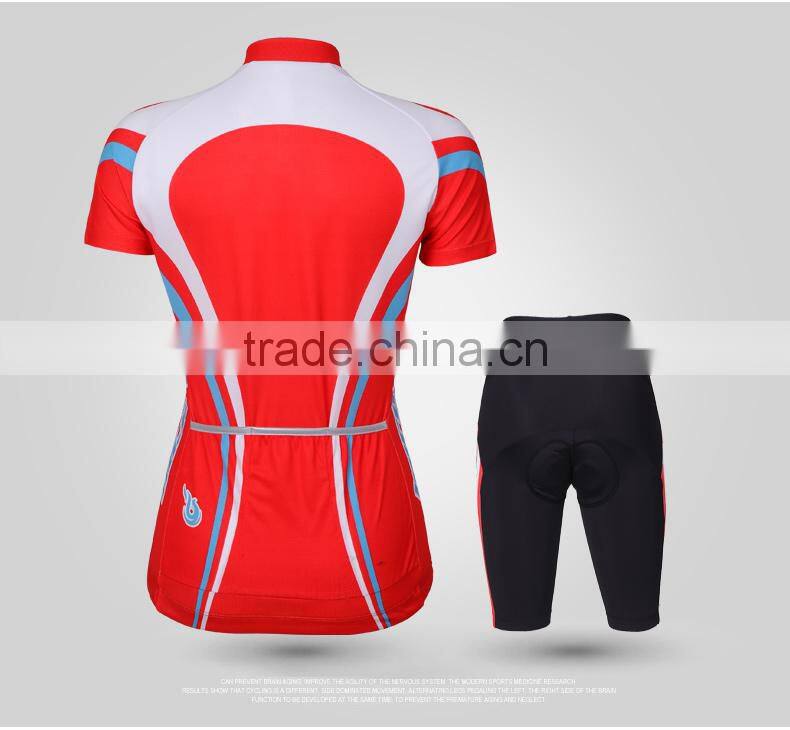 BEROY Slim Fit Cycling Womens Summer Jersey, Bike Wear Cycling Apparel