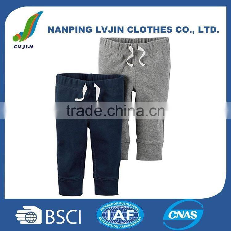 Unisex Gender and 100%Cotton Material baby pants