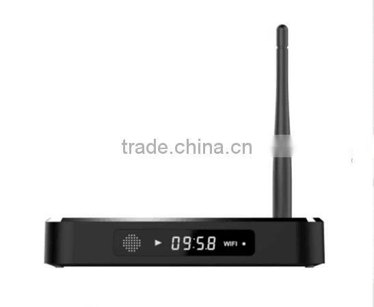 TV Box With Led Clock Display Google Free T10 Plus S905 2G 8G Quad Core KODI16.0 Android 5.1