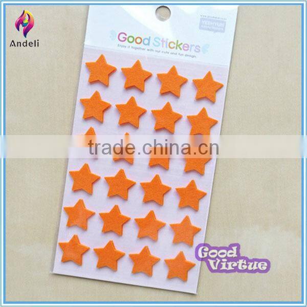 2014 Christmas stars kids wall stickers