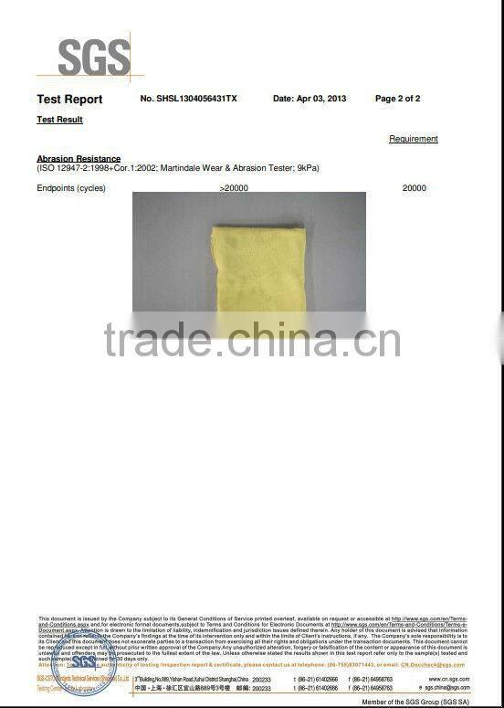 para-aramid FabricAbrasion Resistant