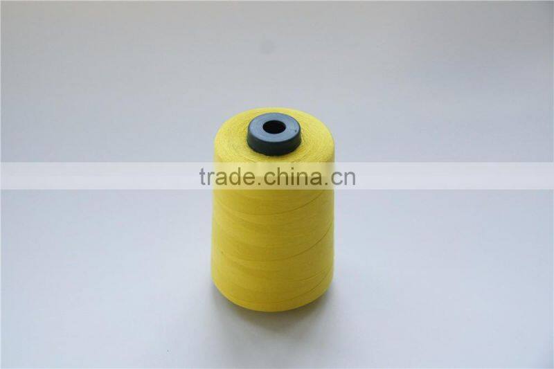 Aramid sewing thread use meta-aramid fiber yarn for colorful China sewing thread