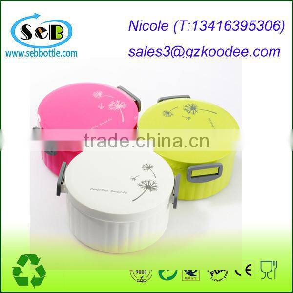 Food Grade Plastic Container / Commercial Plastic Food Cntainers / Easy Open Plastic Food Container