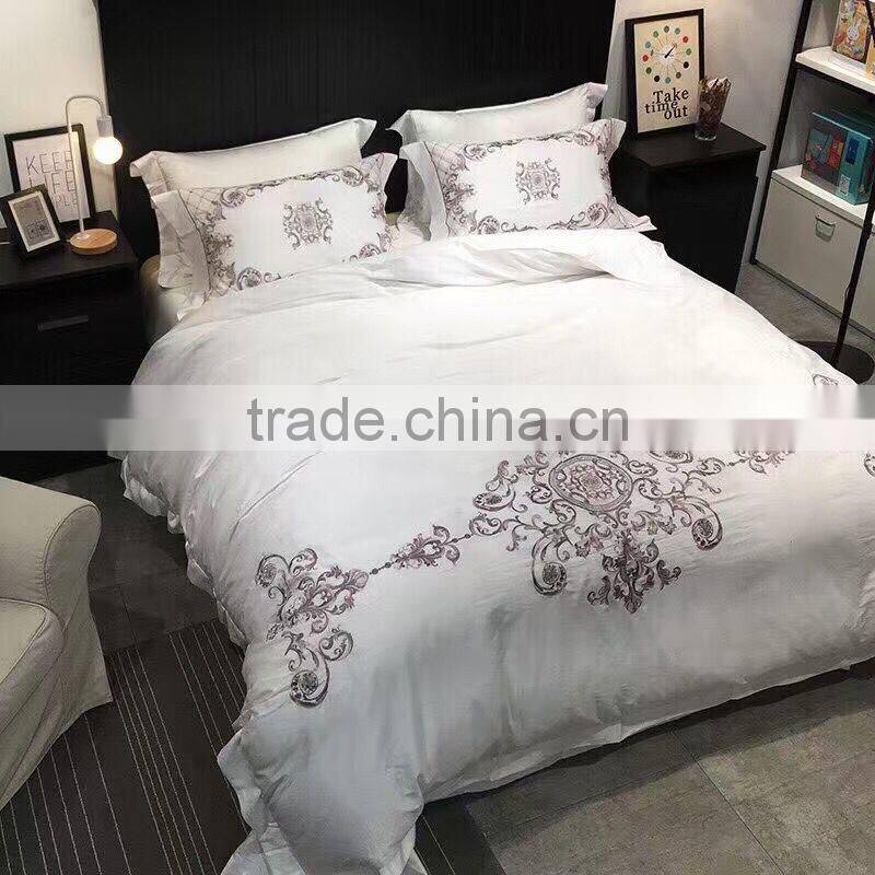 high top selling cheap 100%cotton used hotel bedding