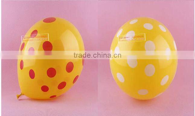 12inch Polka Dot Printed Party Wedding Decorate Latex Balloon
