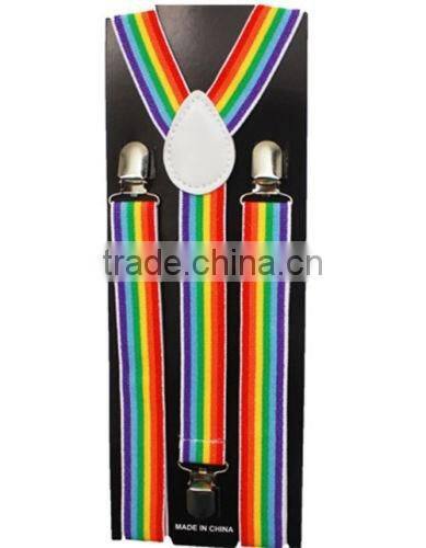 35 Colors 40" New Adult Mens Women Clip-on Suspenders Elastic Y-Shape Adjustable Braces