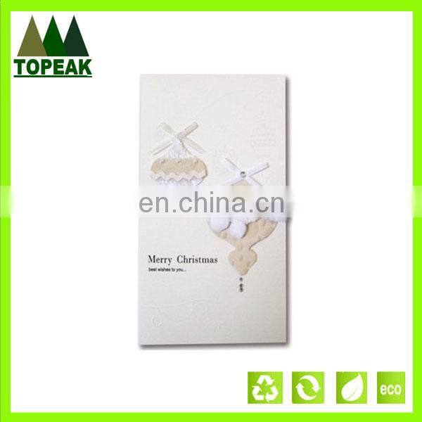 2016 HOT Christmas Cards with beautiful handmade finishing