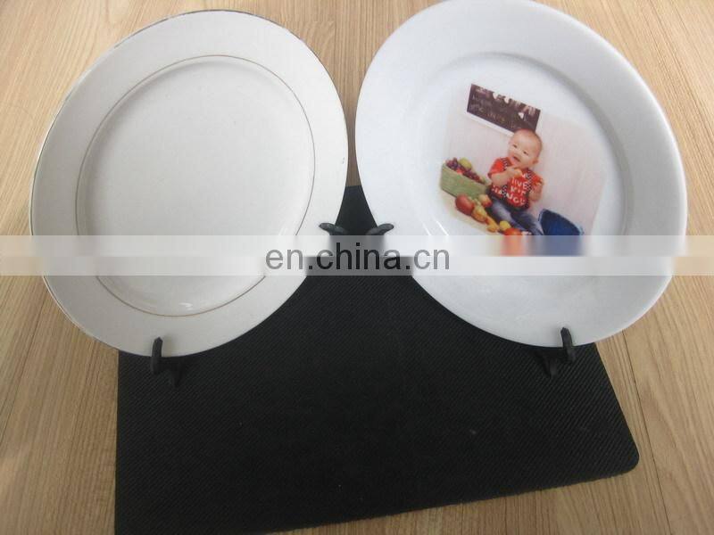 round hotel porcelain dishes/white plate