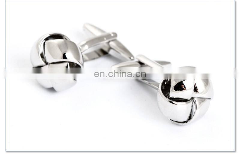 Cheap Silver Knot Men Shirt Cufflinks
