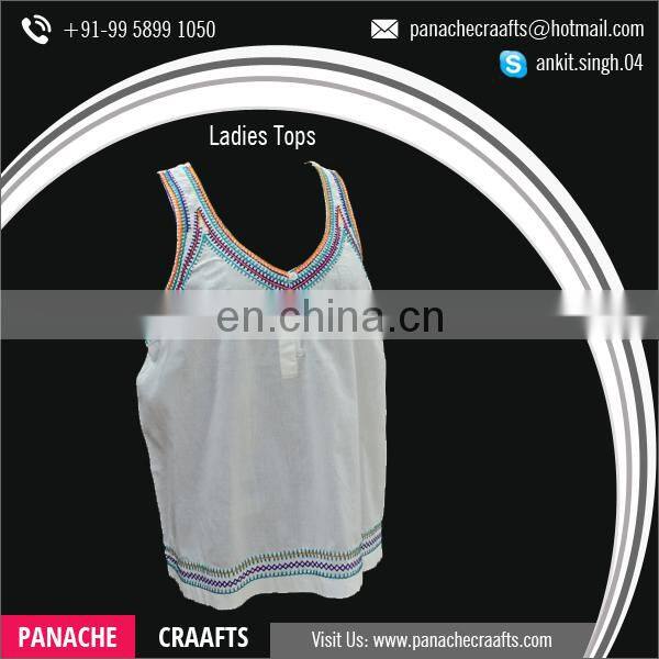 Cotton Material Plus Size Knit Tops and Blouse