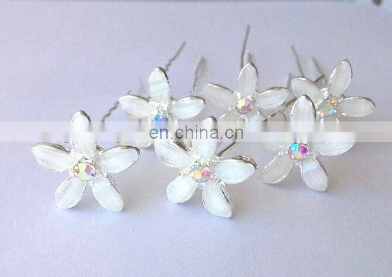 Wedding Headpiece Rhinestone U shaped Hair Pins