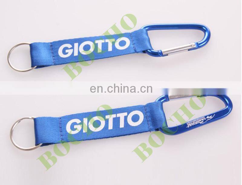 polyester key chain, polyester key holder, Carabiner keyring