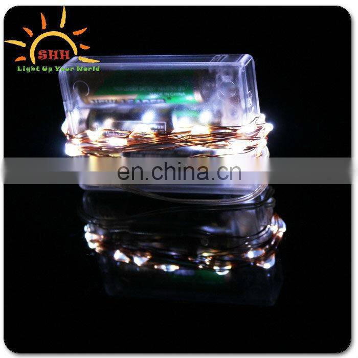 Antique led solid copper wire string lamp for decoration