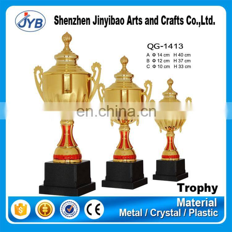 Extra large Football/basketball Sports Gold Metal Trophy Cups
