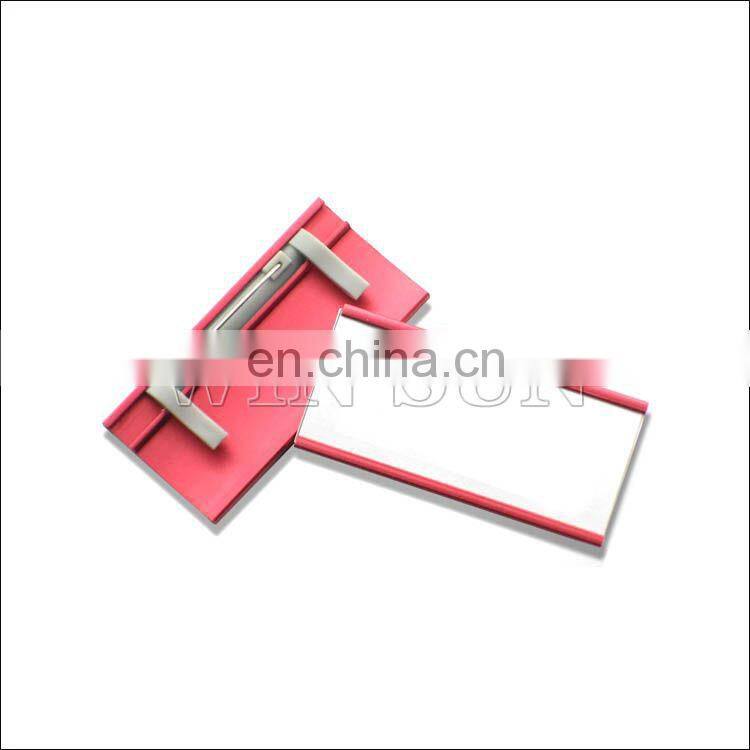 name tag metal pin badge