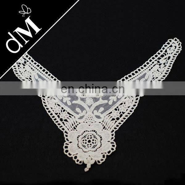 Cotton crochet collar lace for ladies suits NL-1234