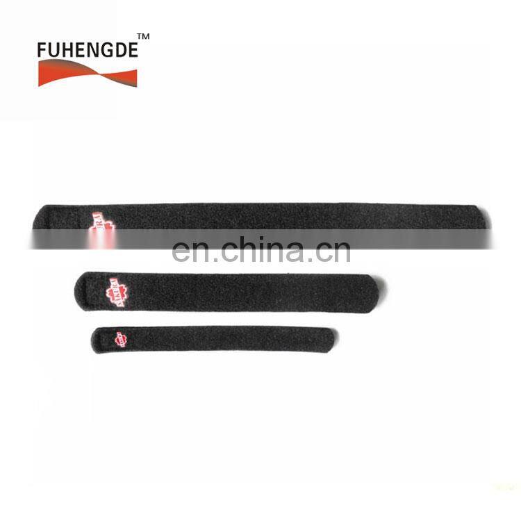 hook and loop custom self grip cable tie wrap