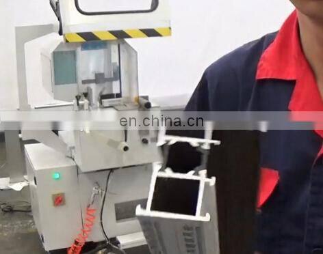 China double-head Cutting Machine/double head mitre saw for cutting aluminum and PVC profile with CE