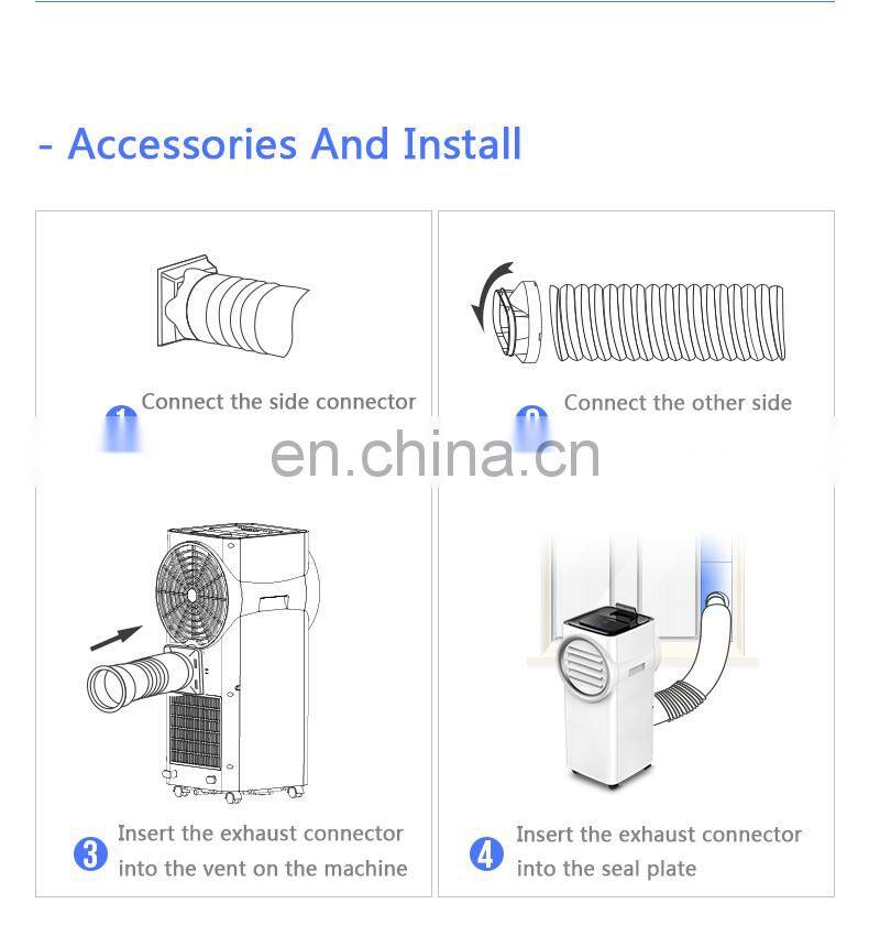 10000btu floor standing conditioning portable ac mobile air conditioner