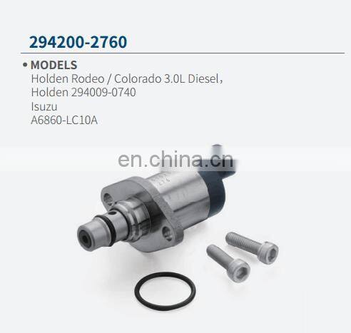 SCV 294200-2760 new 100% suction control valve 8-98145455-0 for fuel pump