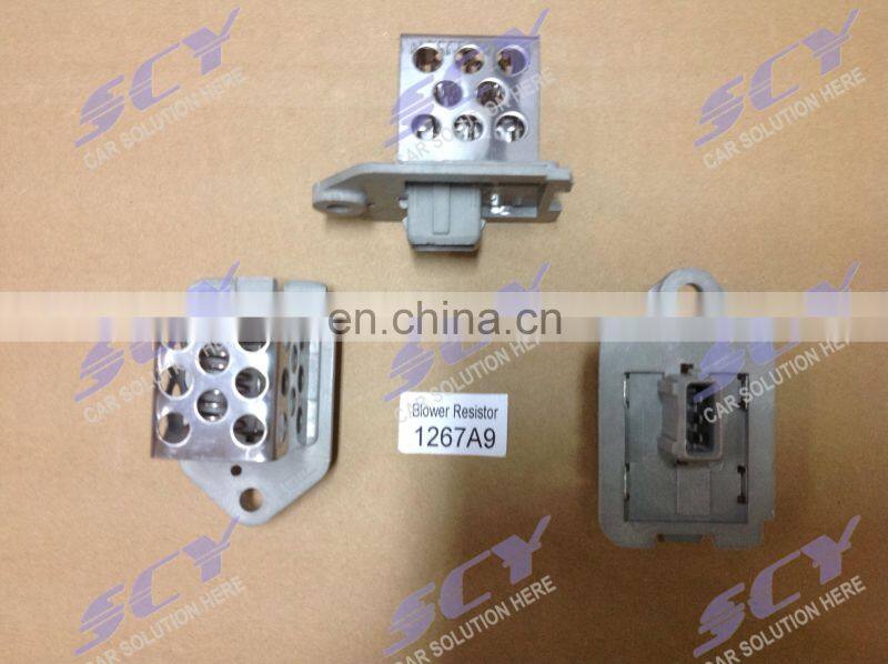 A/C Heater Blower Motor Regulator Resistor Fits For P.eugeot 206 307 406 9641212580 1267A9