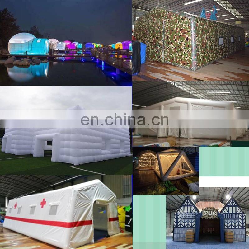 Commercial movable air pop up inflatable drink bar for events