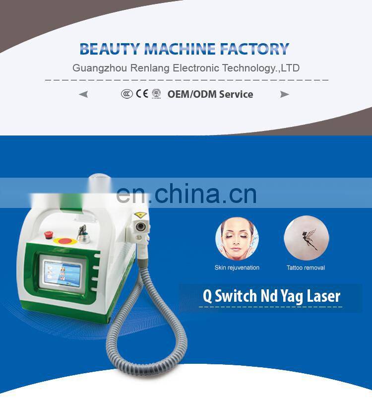 Europe Professional 1064 nm 532nm nd yag laser carbon laser peel machine for tattoo removal
