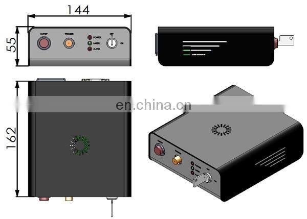 CNI Compact DPSS 589nm Yellow Laser Module